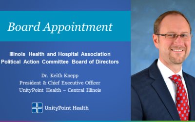 Dr. Keith Knepp Appointed to the Illinois Health and Hospital Association PAC Board