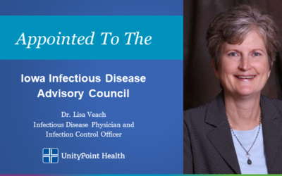 Dr. Lisa Veach Appointed to the Iowa Infectious Disease Advisory Council